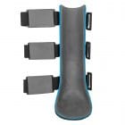 Custom front splint for dogs, cats and other animals 3D printed in pink colors front view