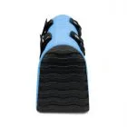 Tailor-made back splint for dogs, cats and other animals 3D printed in blue colors back view mihapi