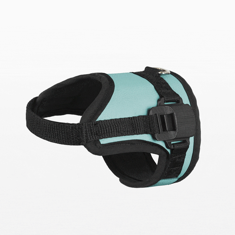 Chaleco gif animado para silla de ruedas para perros