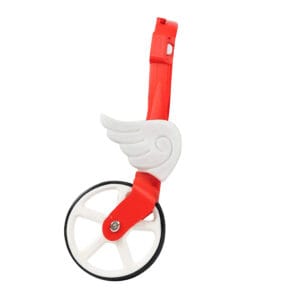 Detalle de alitas decorativas para silla de ruedas canina Mihapi