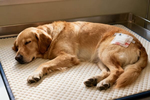 postoperative recovery from hip surgery in dogs with rest and orthopedic support